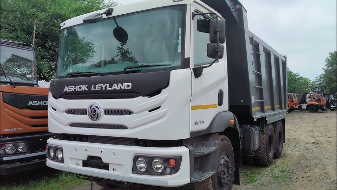 Ashok Leyland AVTR 2825 GPS Tracking: 28-Ton Tipper & RMC Telematics with Starter Immobilizer